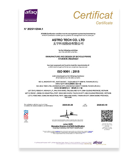 ISO 9001
Quality Management System