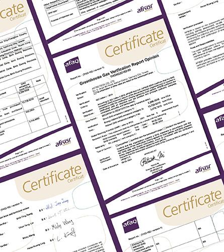 ISO 14064-1:2018  
Approved Greenhouse Gas Inventory